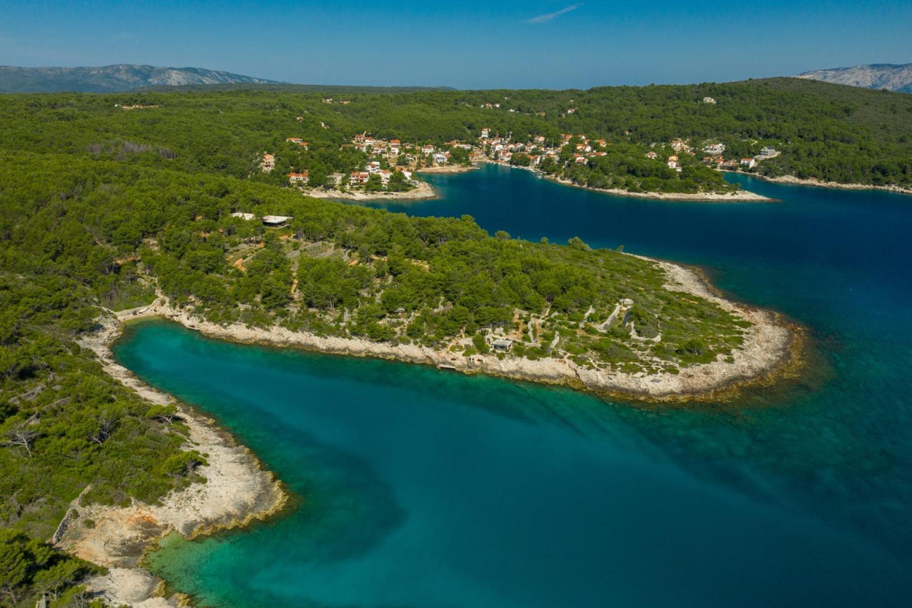Plage Cachee - Glamping Vrboska Ngoại thất bức ảnh