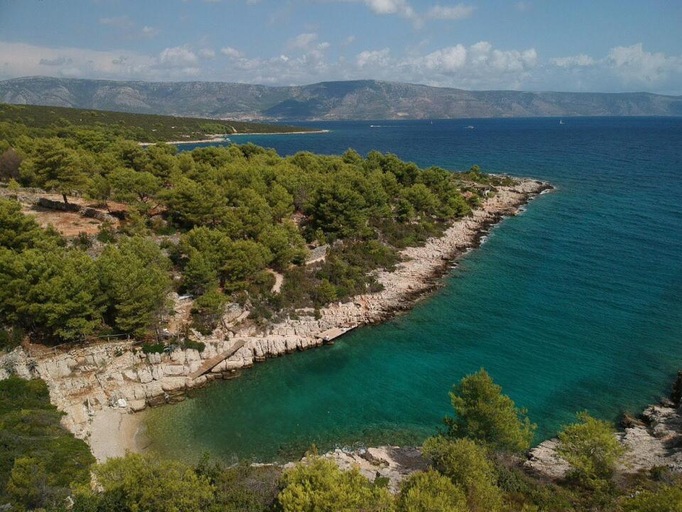 Plage Cachee - Glamping Vrboska Ngoại thất bức ảnh